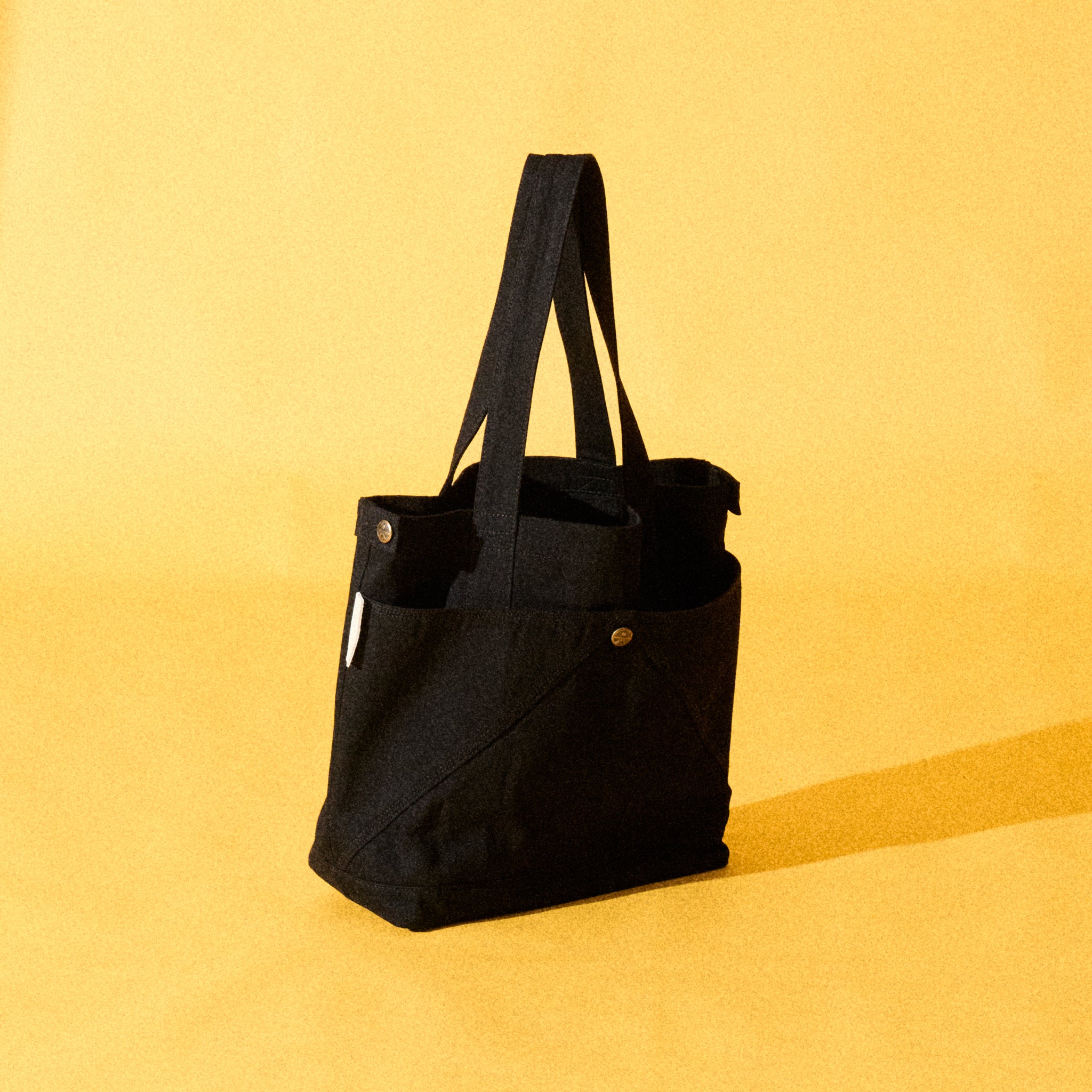 OKIO DENIM BLACK LUXURY TOTE