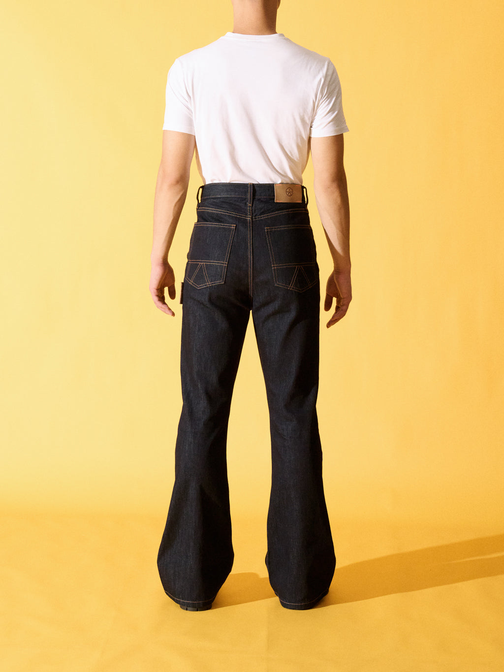 OKIO DENIM HIGH FLARE LUXURY JEAN