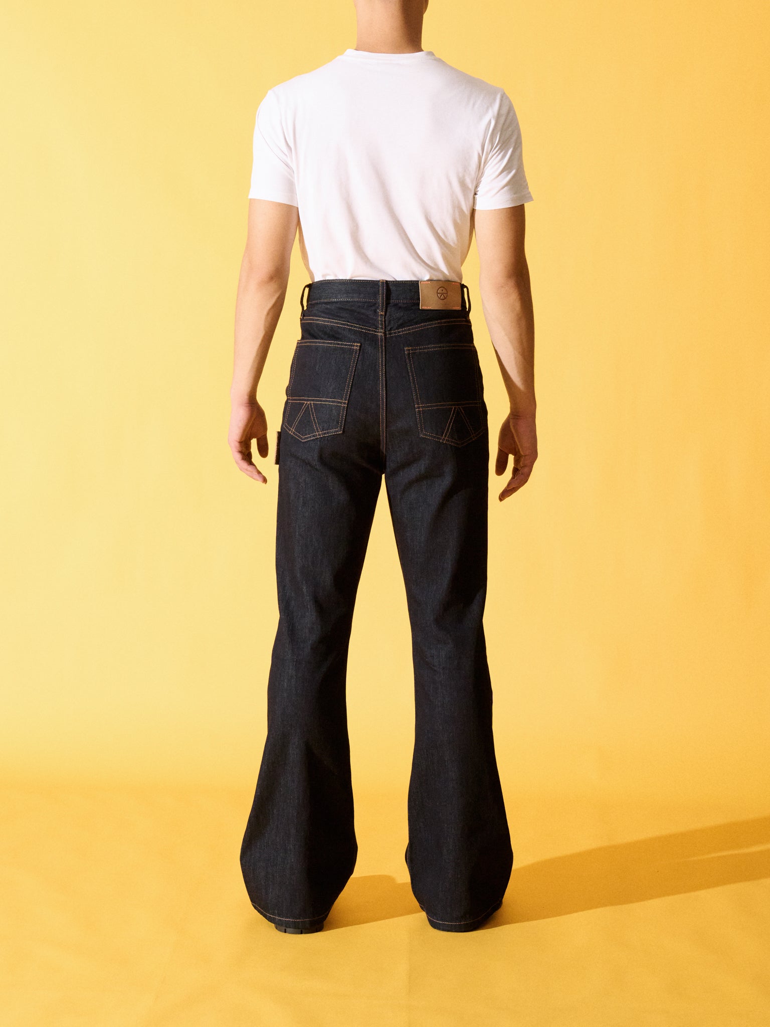 OKIO DENIM HIGH FLARE LUXURY JEAN