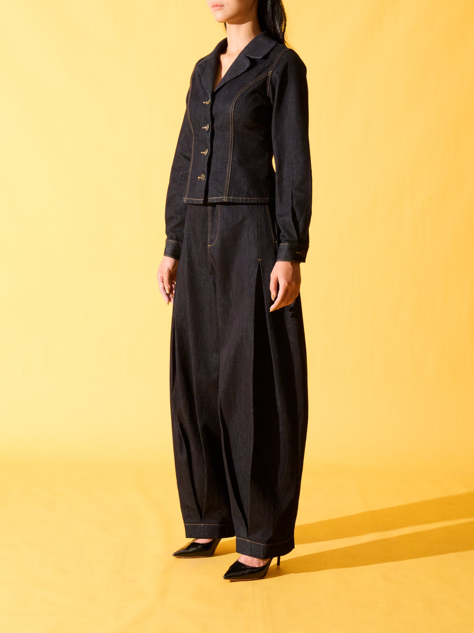 OKIO DENIM LUXURY BLAZER FOR WOMAN