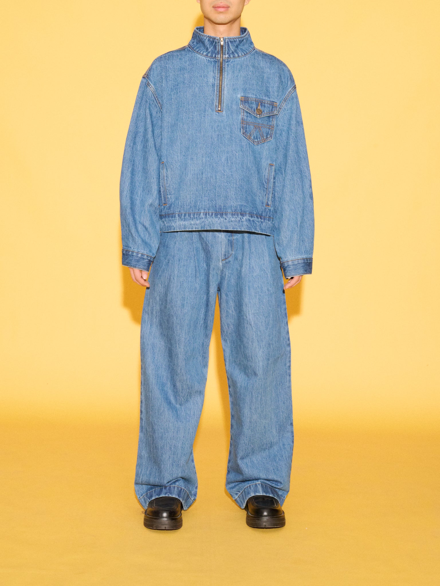 OKIO DENIM | THE BẢO · QUARTER ZIP