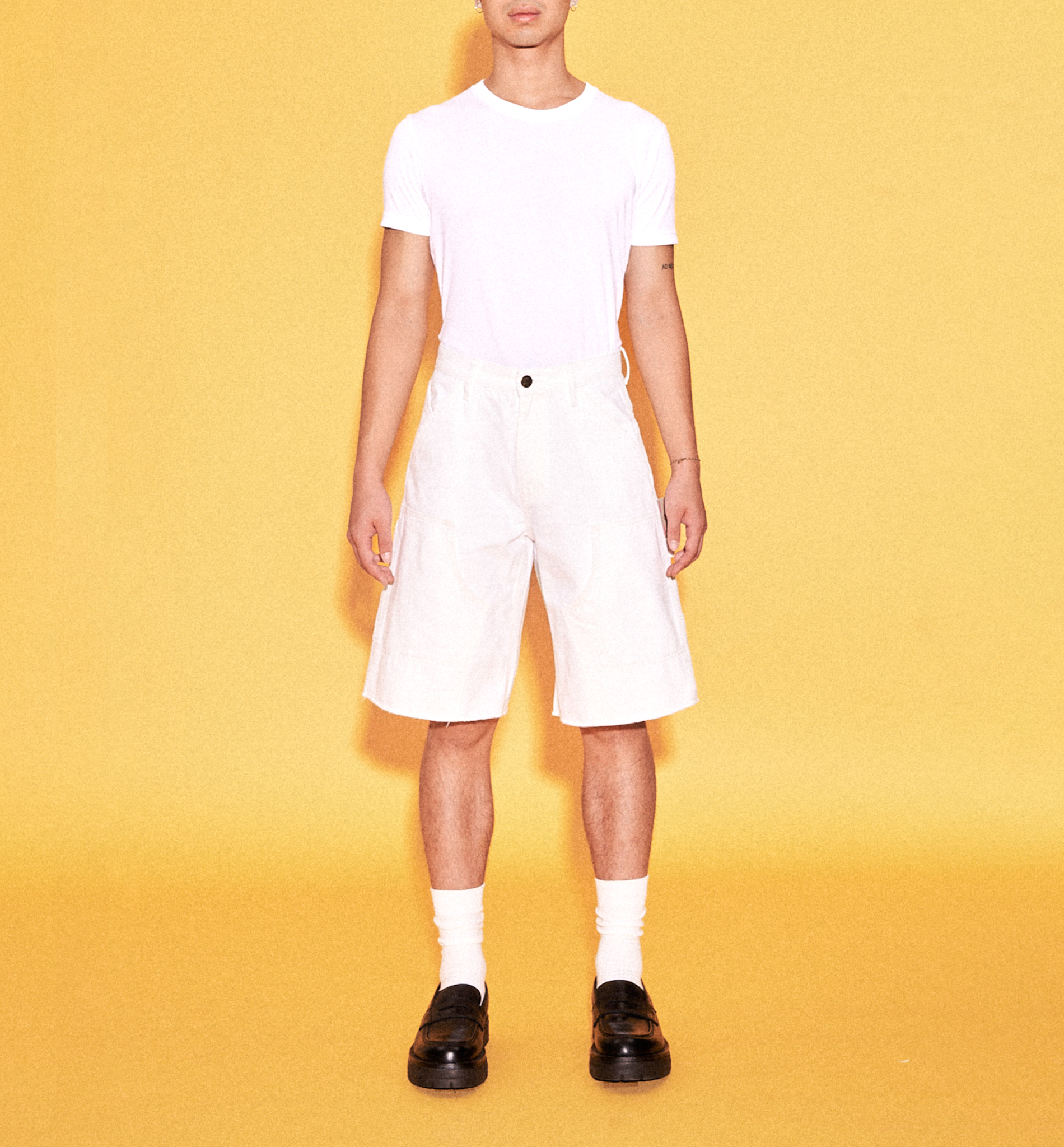 OKIO DENIM THE DI CARPENTER SHORTS