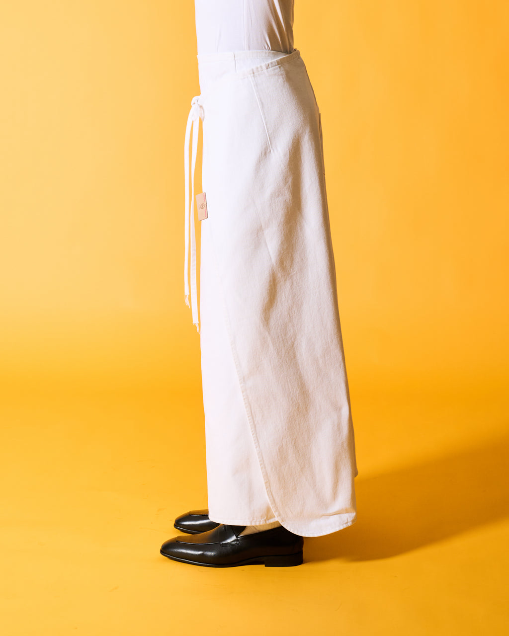 OKIO DENIM THE SEA WHITE DENIM SARONG