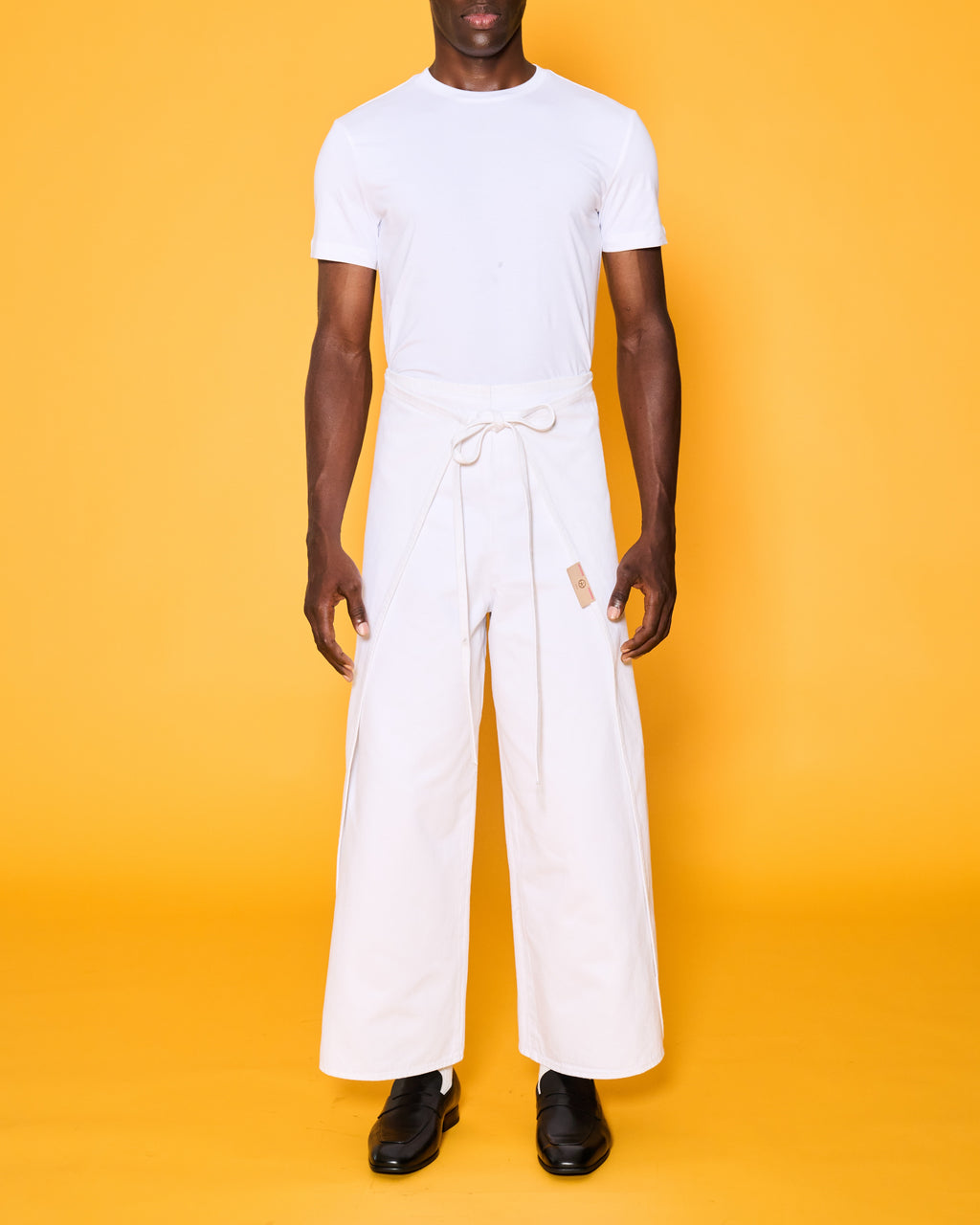 OKIO DENIM THE SEA WHITE SARONG