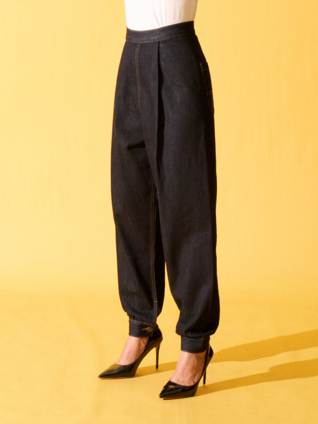 OKIO DENIM WOMAN LUXURY PEGGED PANT