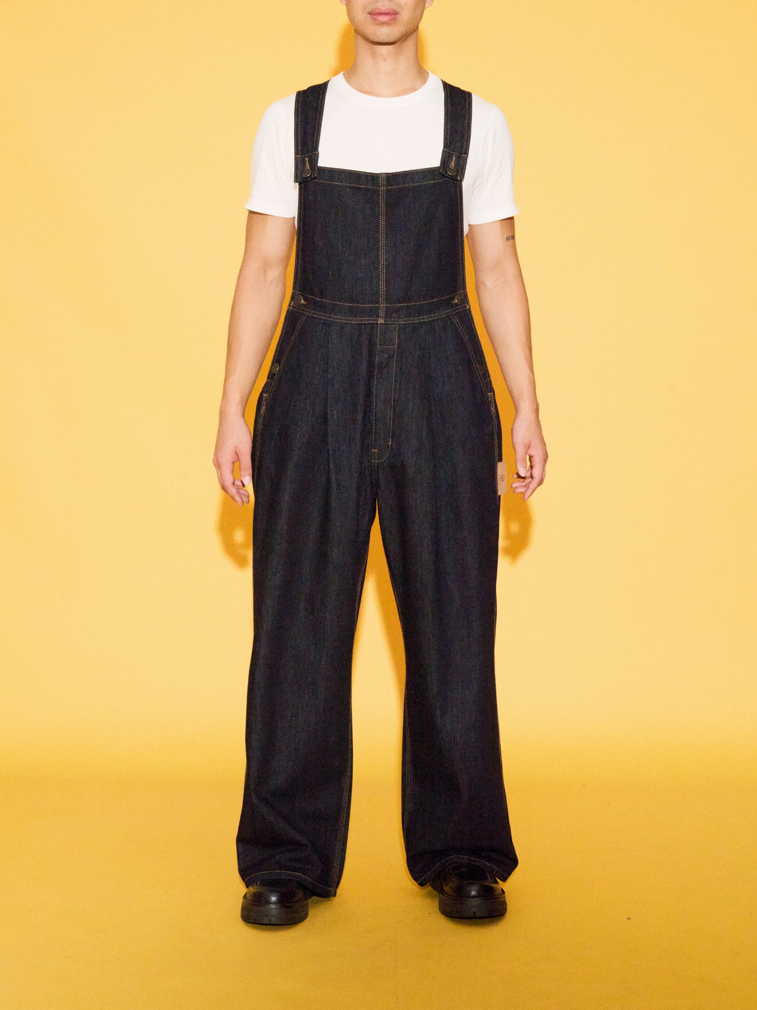 OKIO INDIGO DENIM LUXURY DUNGAREE
