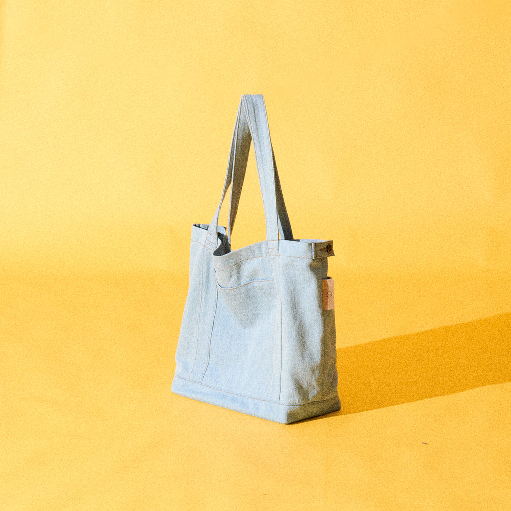 OKIO LIGHT STONEWASH TOTE BAG