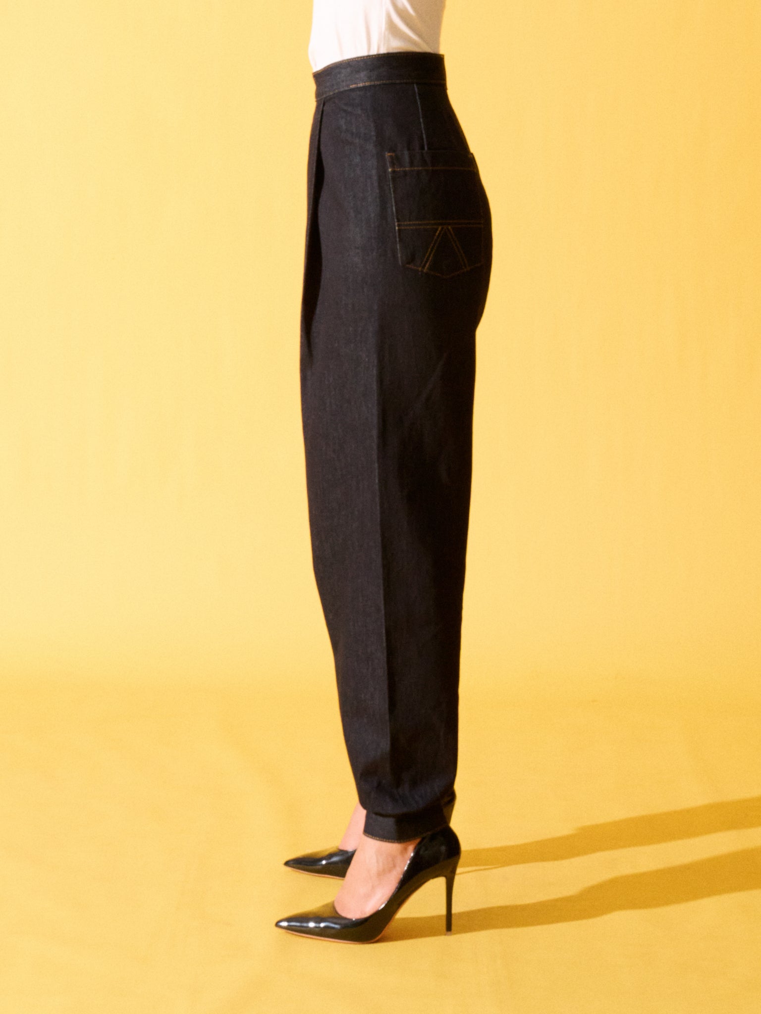 OKIO LUXURY DENIM WOMAN PEGGED PANT