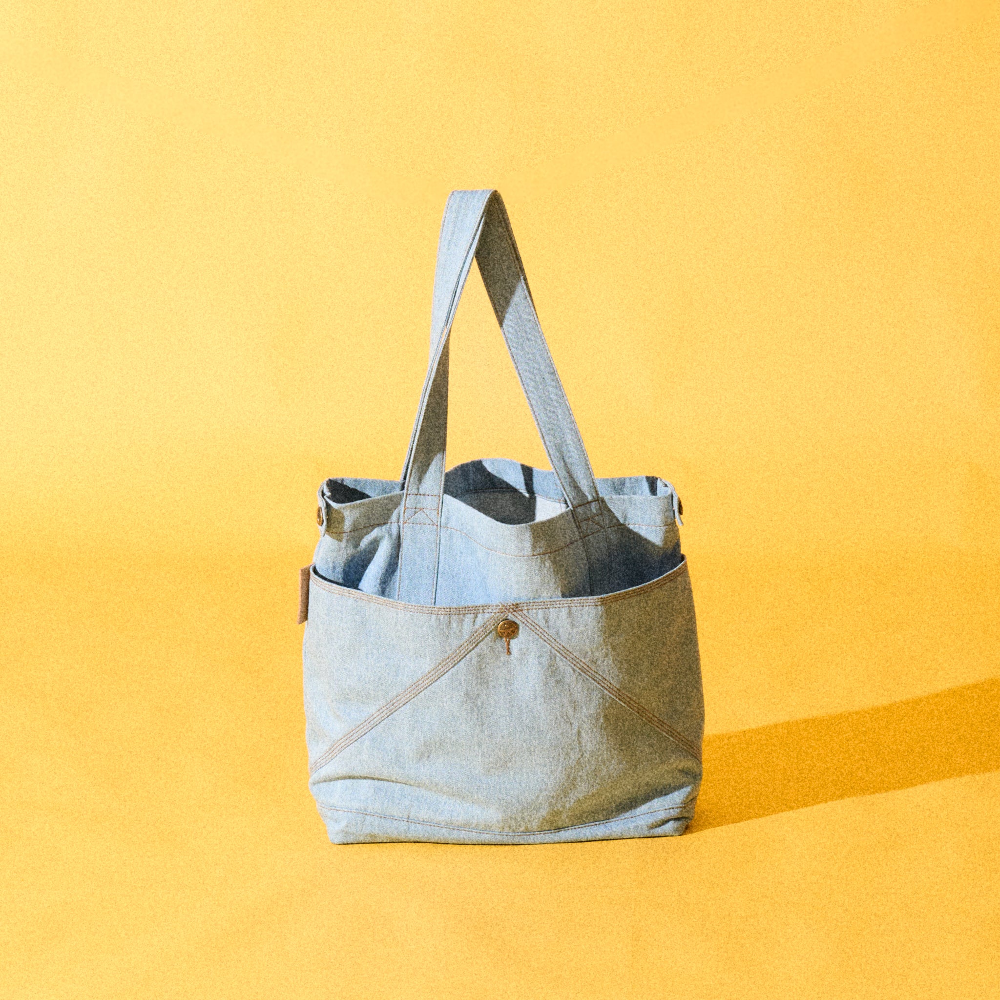 OKIO LUXURY LIGHT STONEWASH TOTE BAG