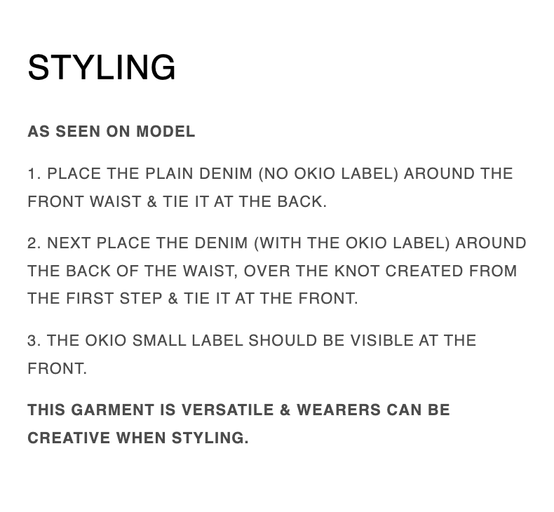 HOW TO STYLE THE SEA