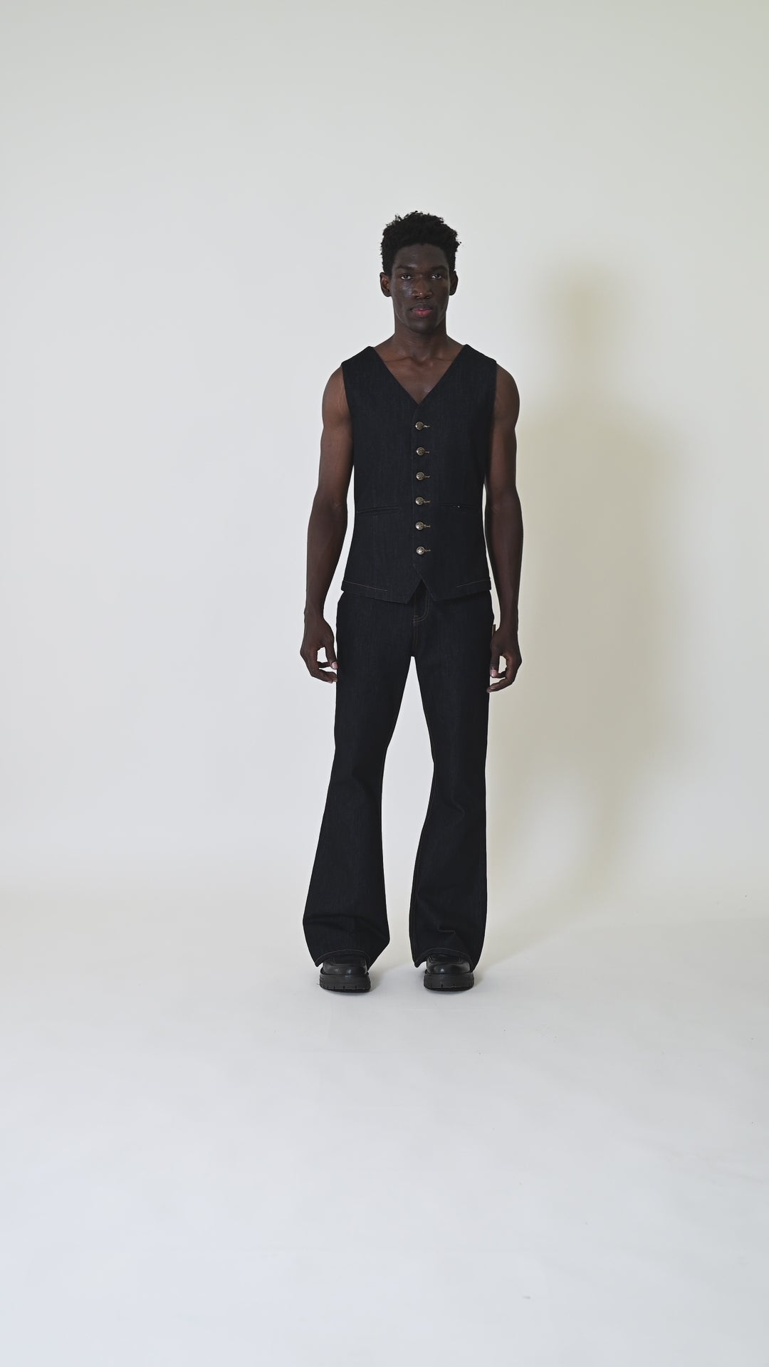 OKIO DENIM THE DOC WAISTCOAT