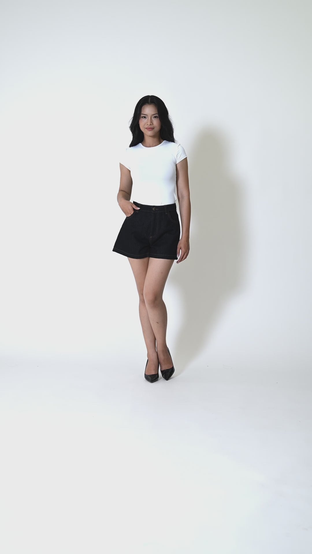 OKIO DENIM THE TAM DENIM SHORT