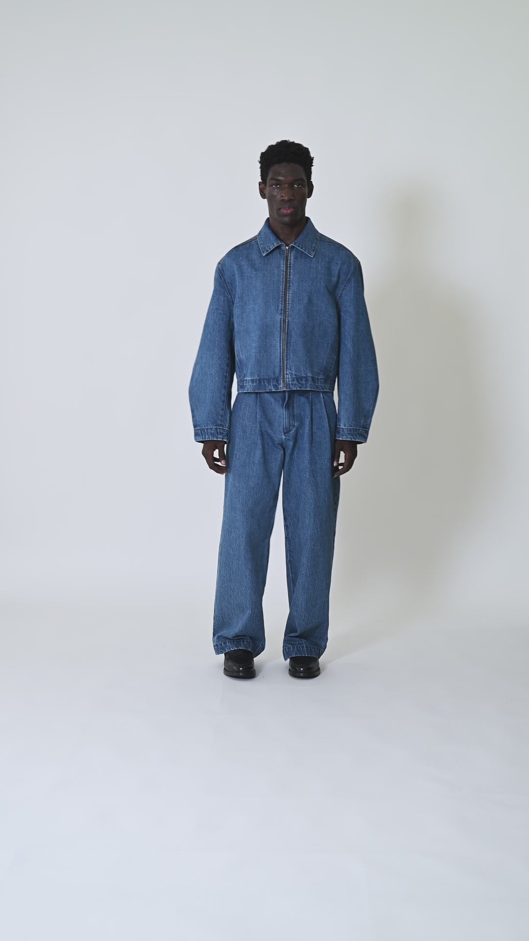 OKIO DENIM | THE LINH · CROPPED JACKET