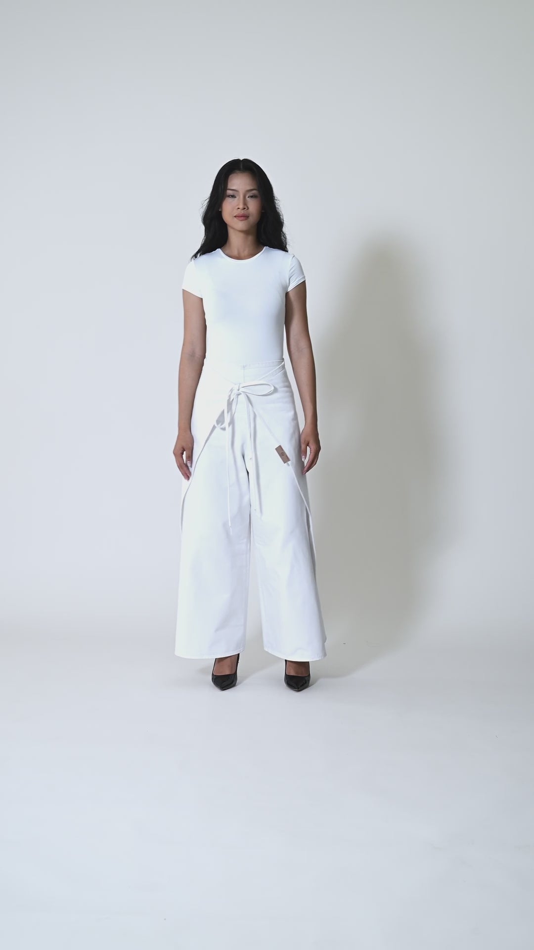OKIO DENIM THE SEA WHITE SARONG